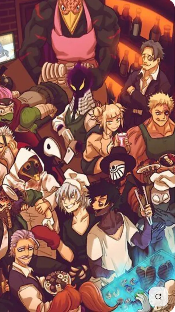 ai character: L O V background