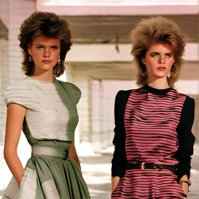 chat with ai character: 80's Catalog Model