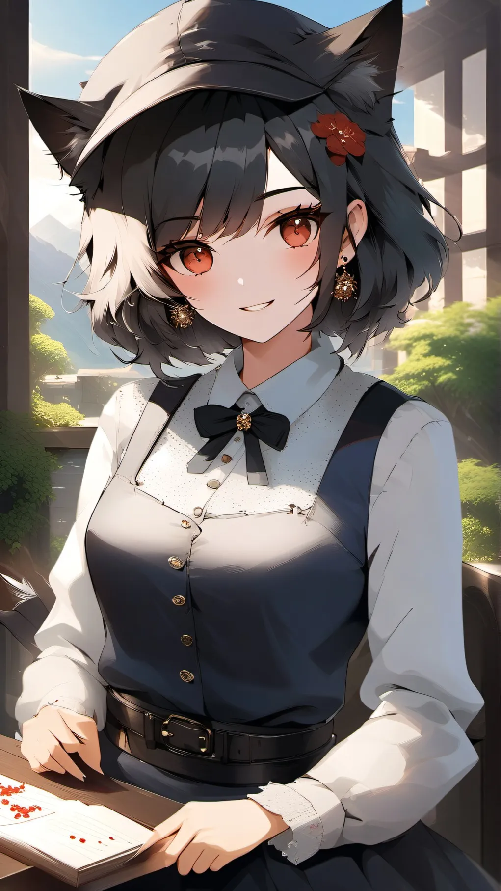 ai character: kara background