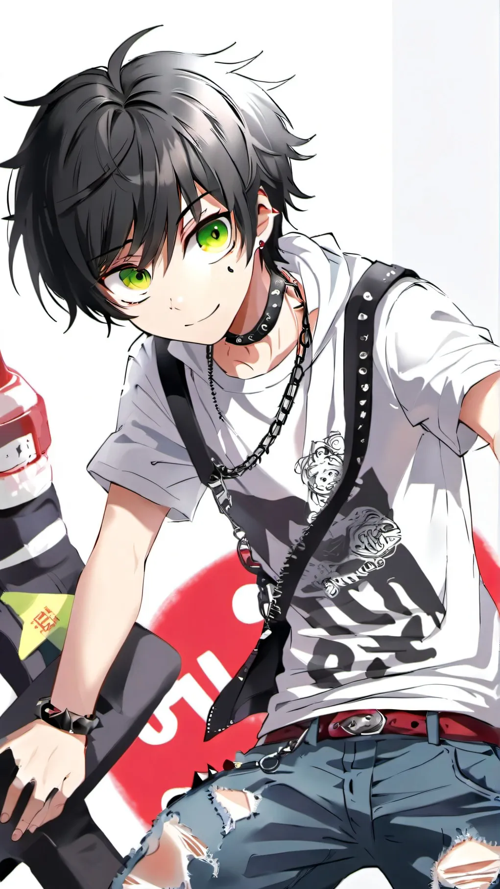 ai character: Alex (my OC)  background