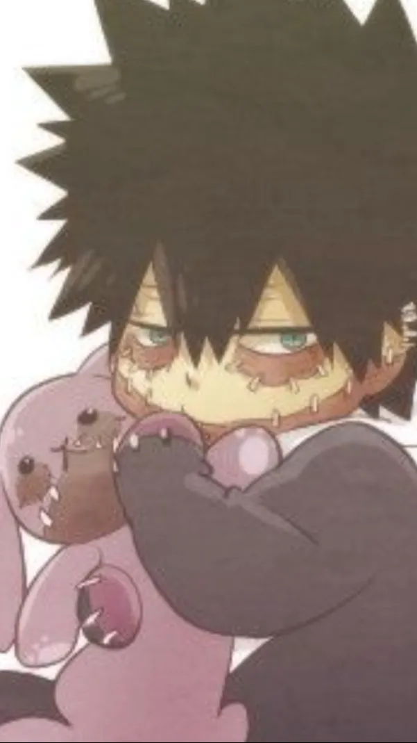ai character: DABI IS A BABY!? background