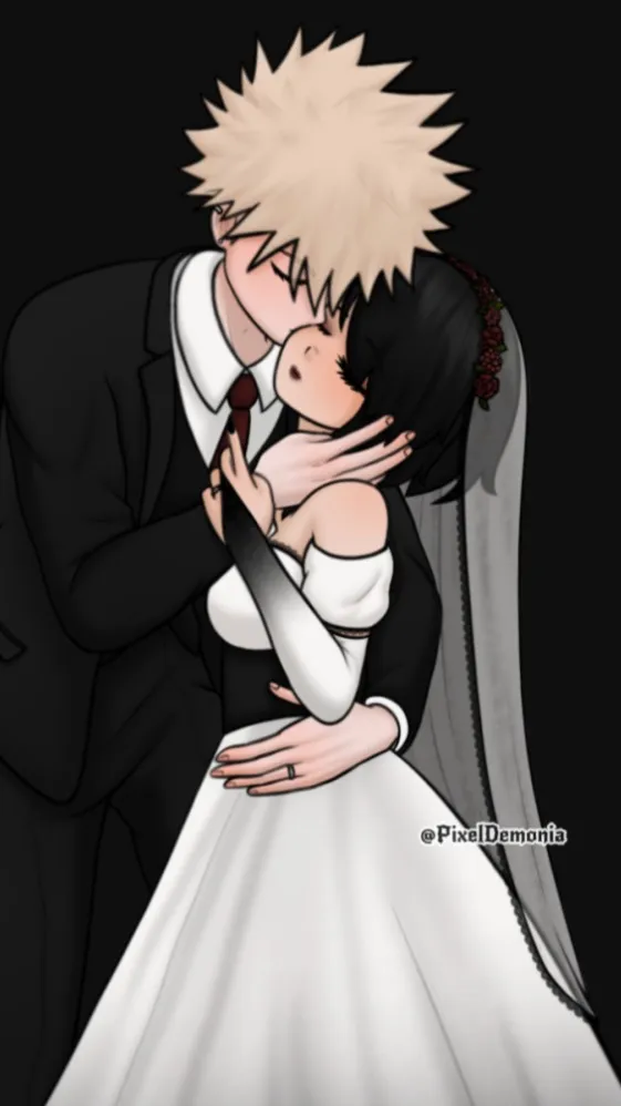 ai character: Bakugo Katsuki background