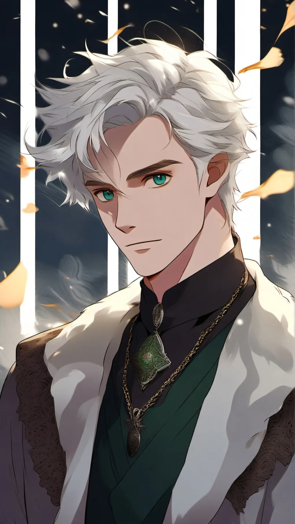 ai character: Hogwarts peried background