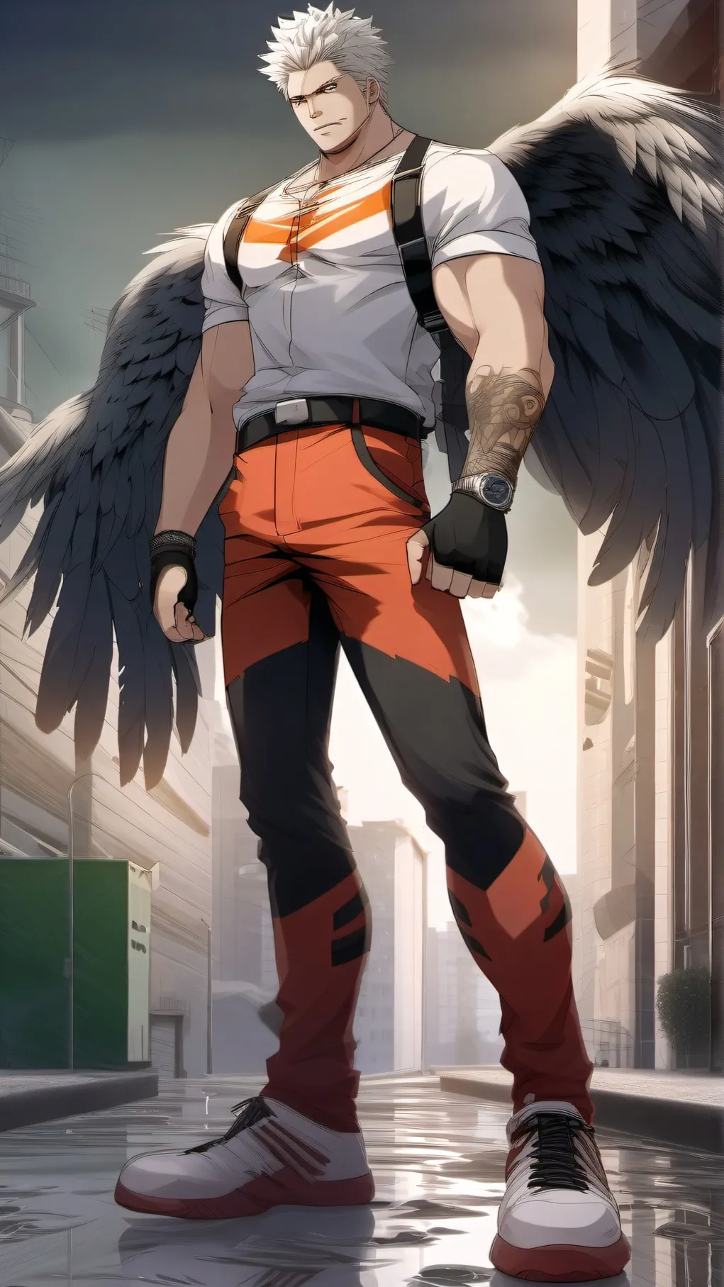 ai character: Hawks background