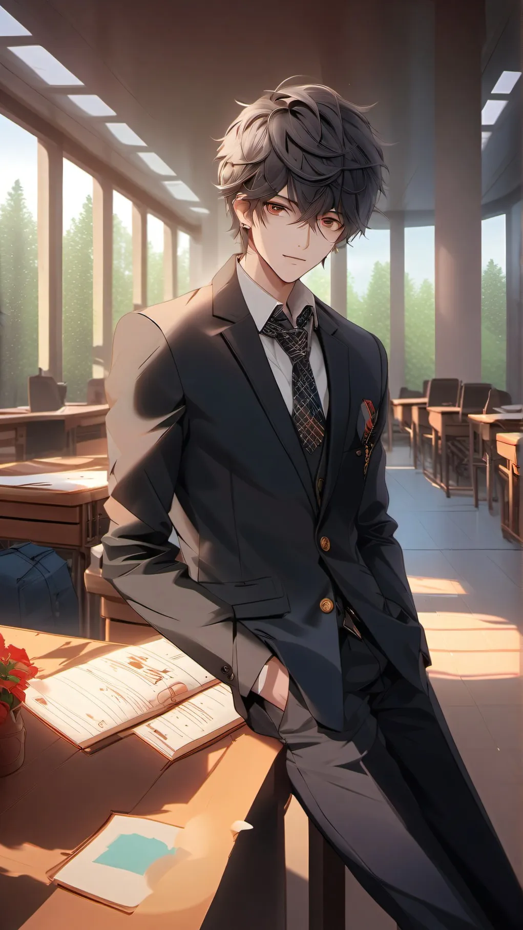 ai character: Homework Helper background