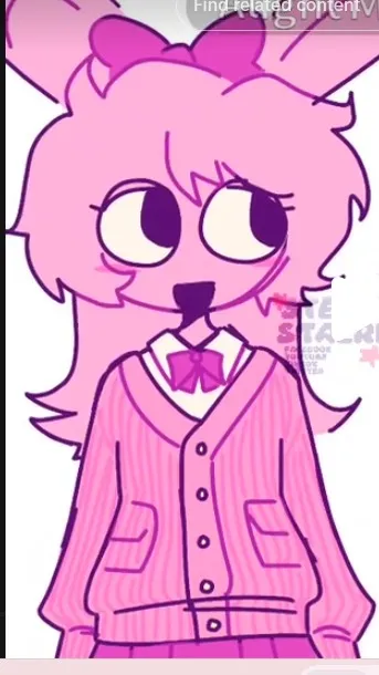 ai character: PINKI background