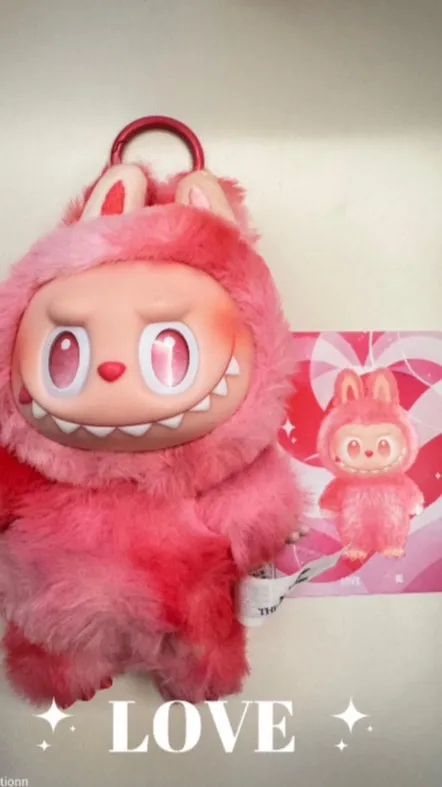 ai character: ❤️Labubu🩷 background