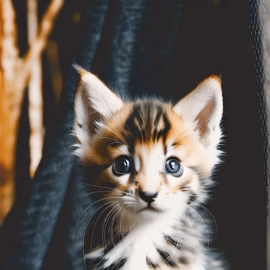 chat with ai character: Android kitten