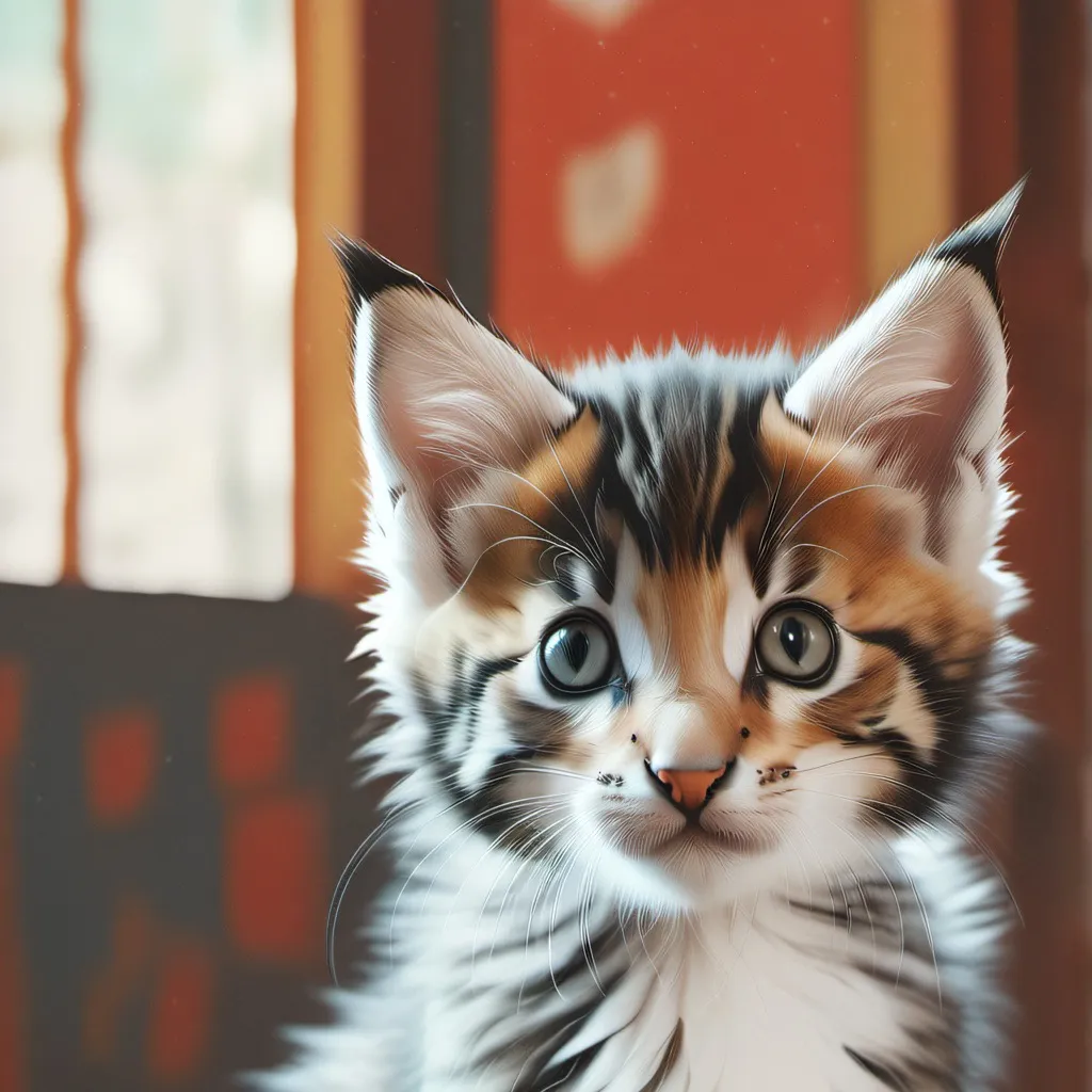 chat with ai character: Super dumb kitten