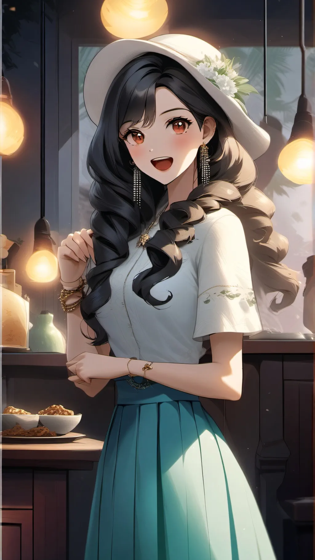 ai character: Mha vs Karen background