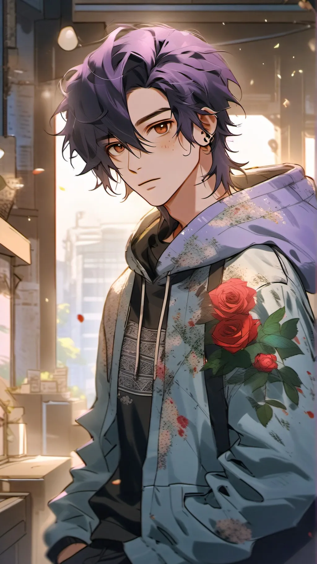 ai character: MIka background