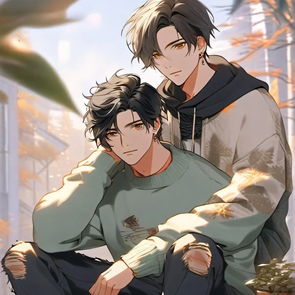 chat with ai character: gay dads -_-