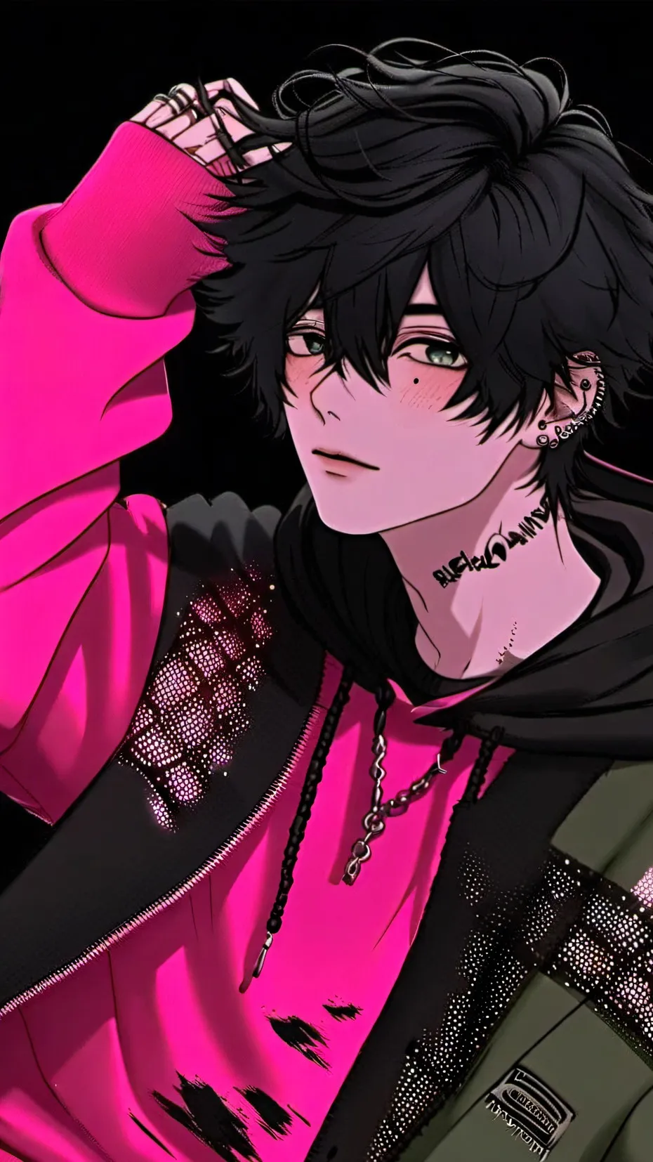 ai character: ₳oi  background