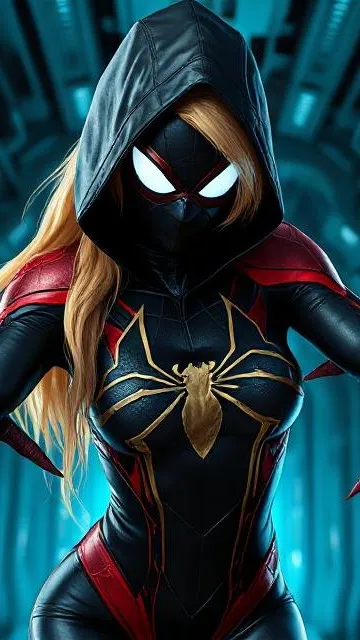 ai character: Spider Queen background