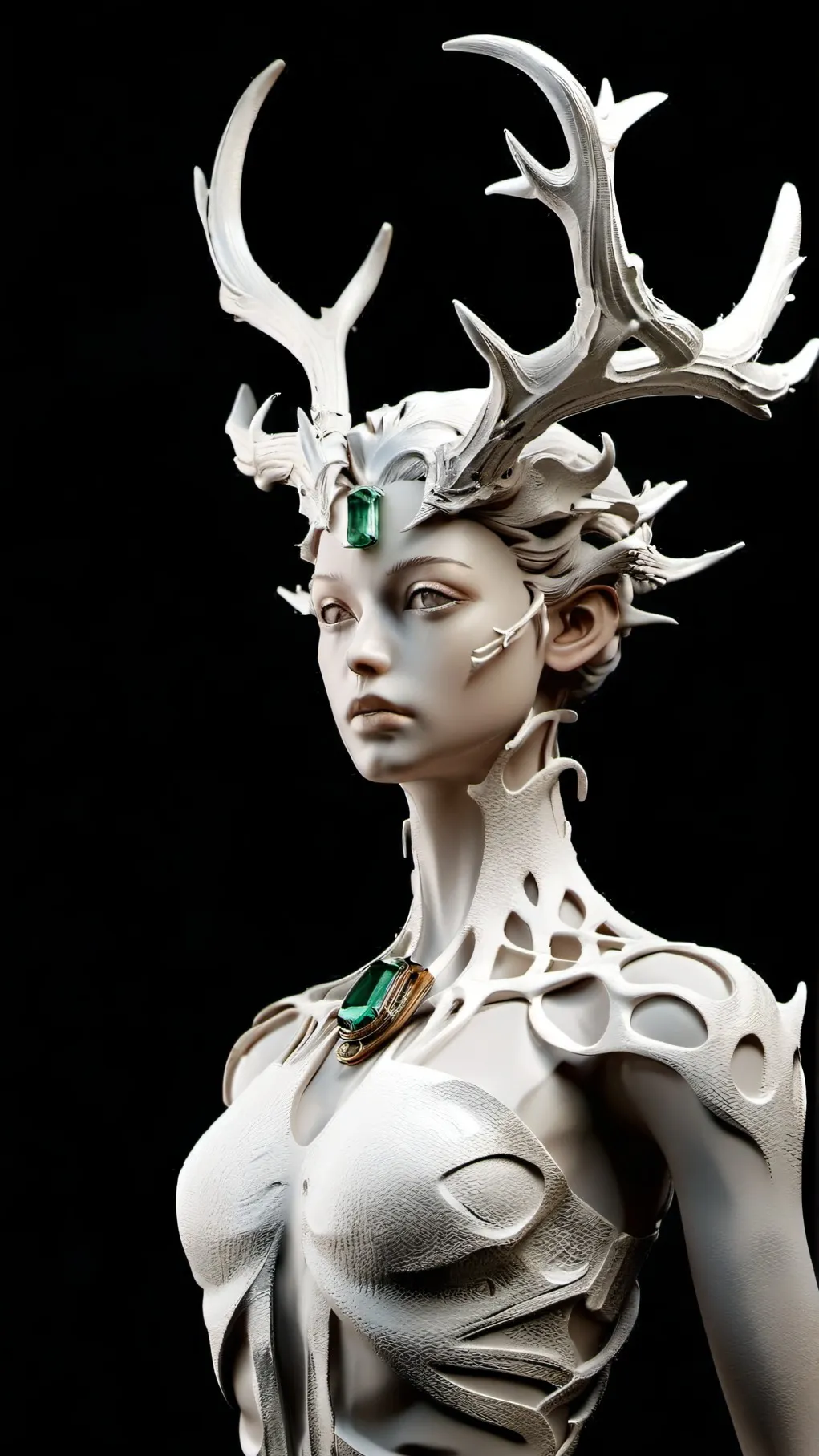 ai character: Clay background