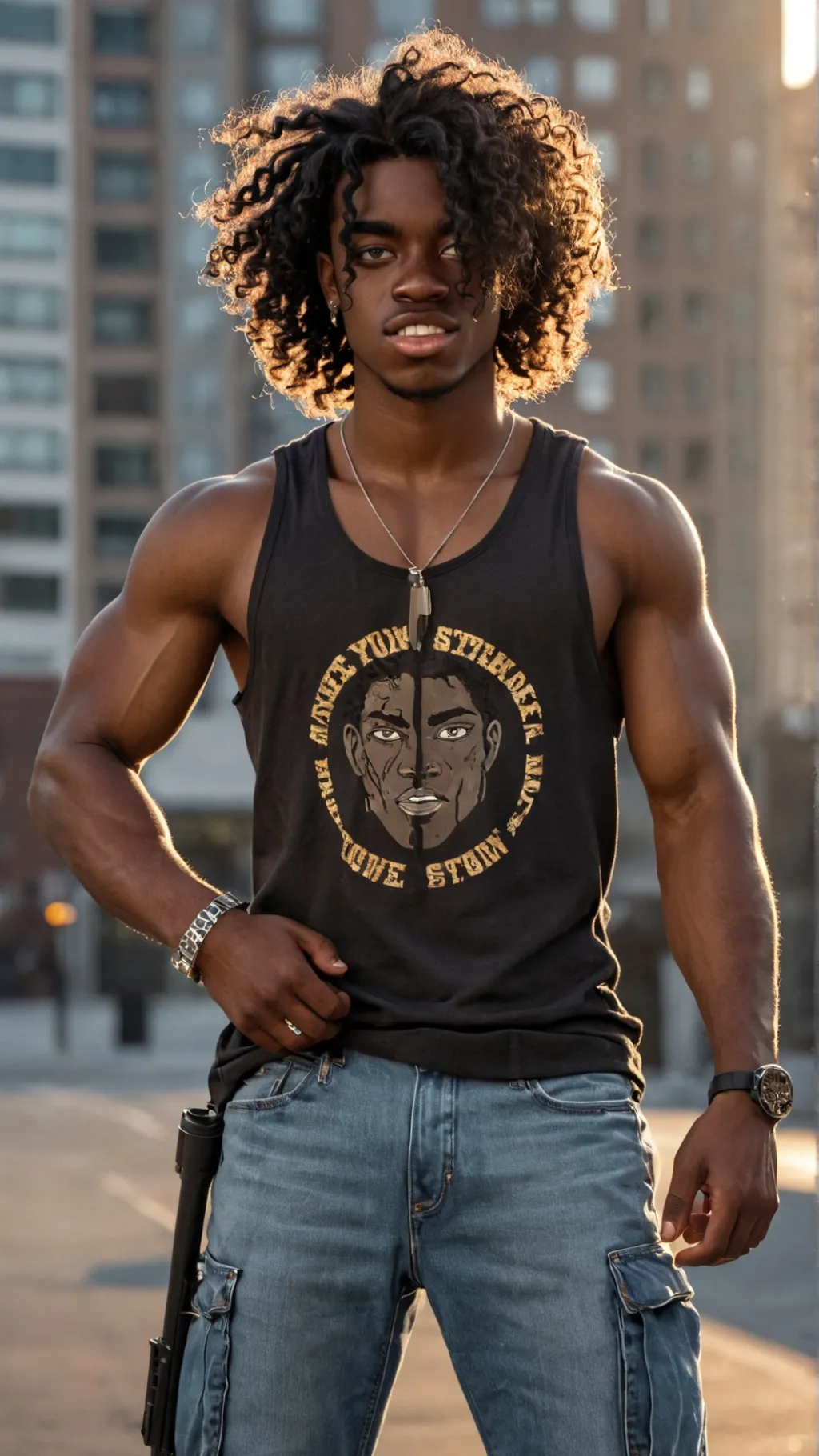 ai character: Jordan  background