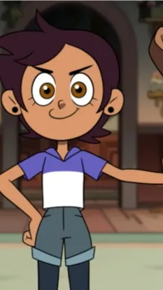 ai character: luz background