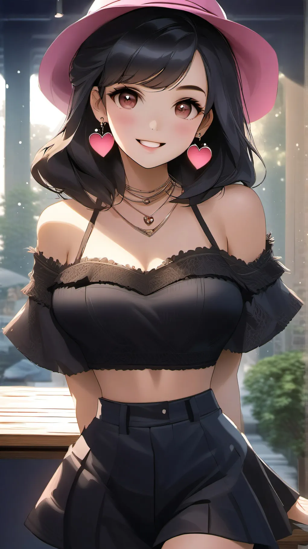 ai character: VALENTINEEE background