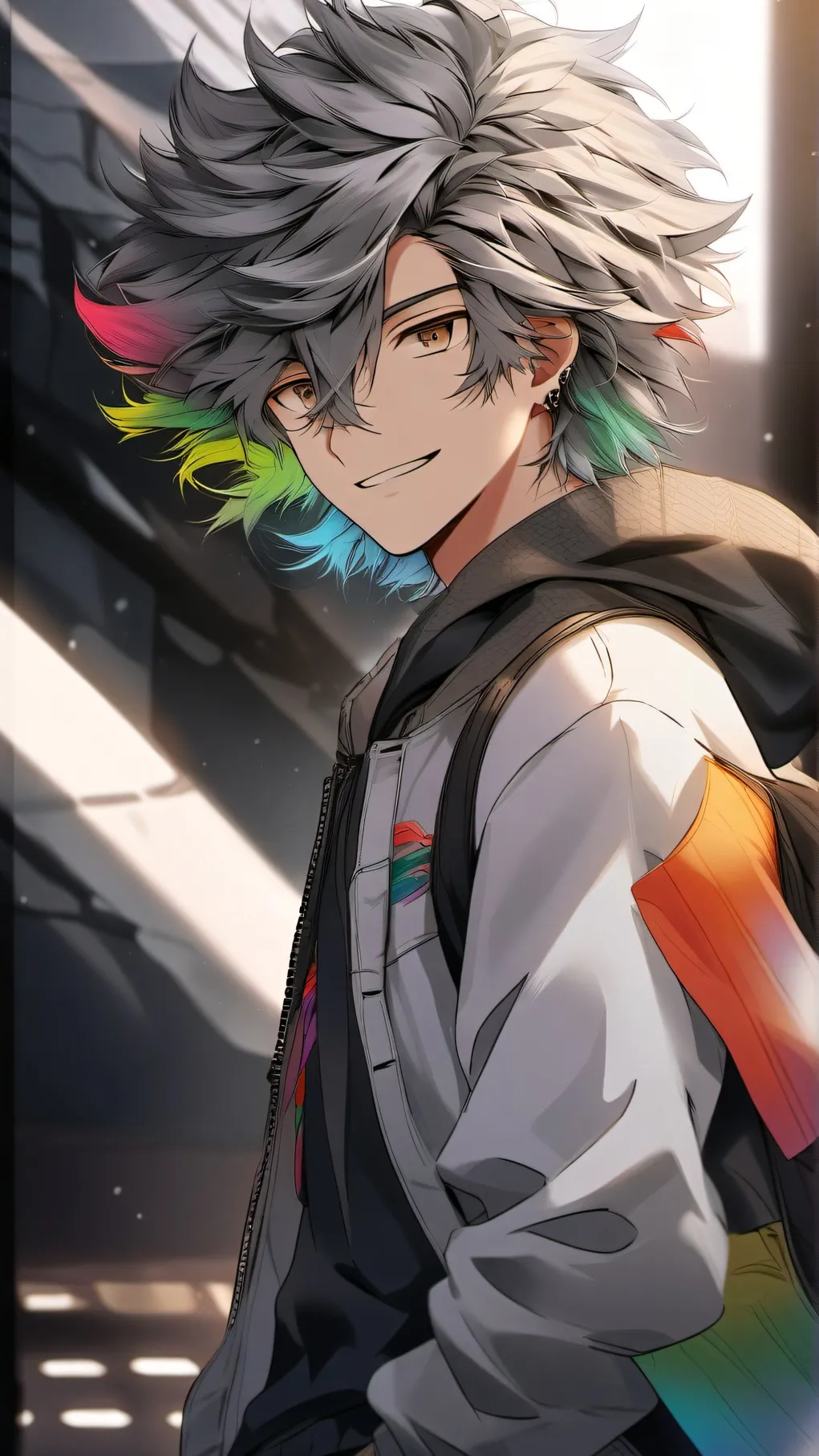 ai character: harry jude  background