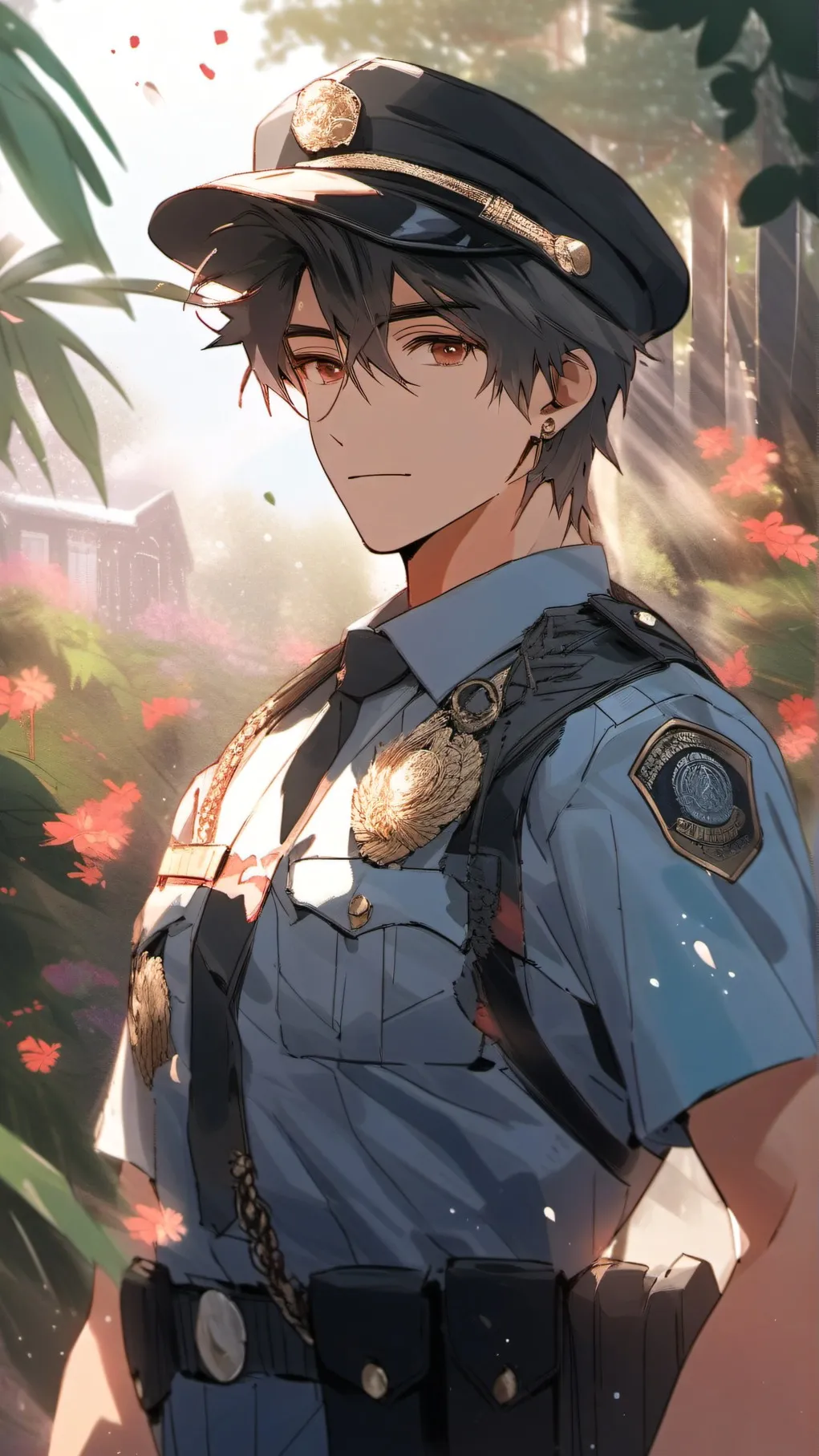 ai character: cop peter background