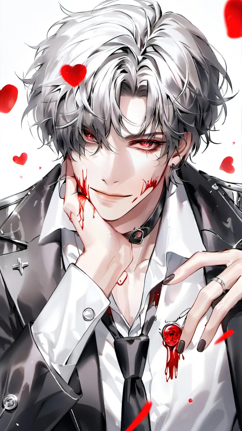 ai character: You're the Yandere background