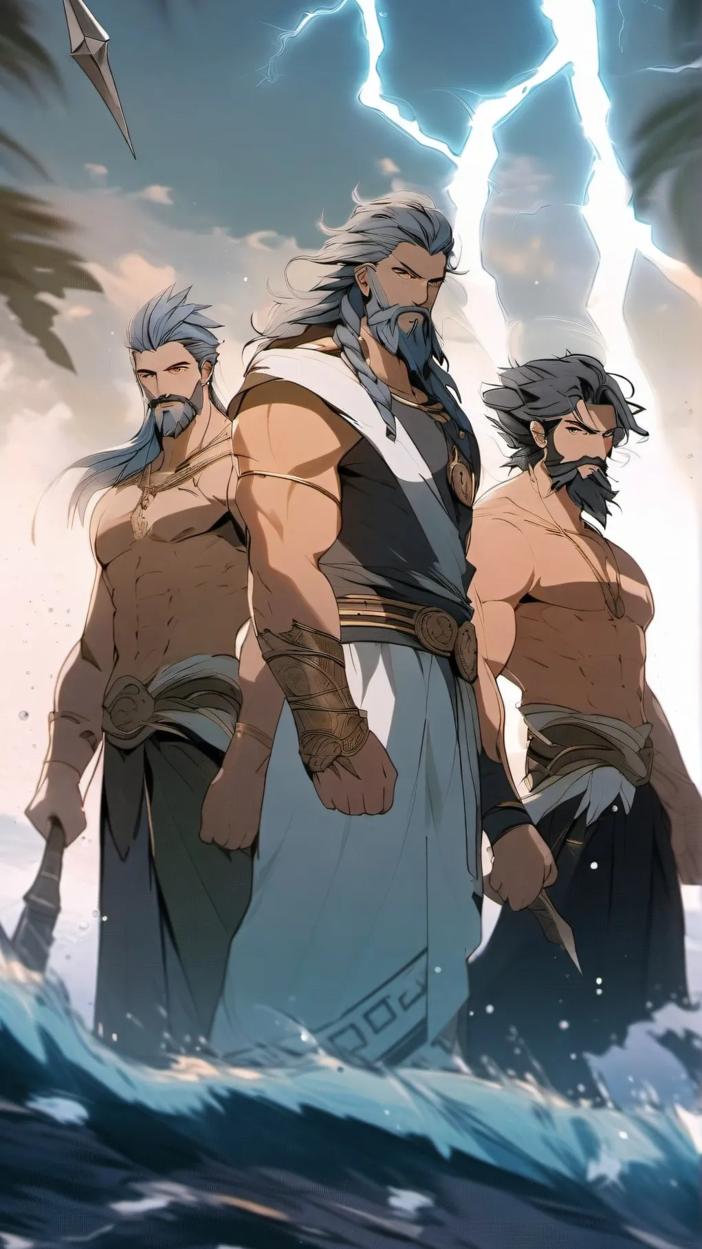 ai character: Greek myths background