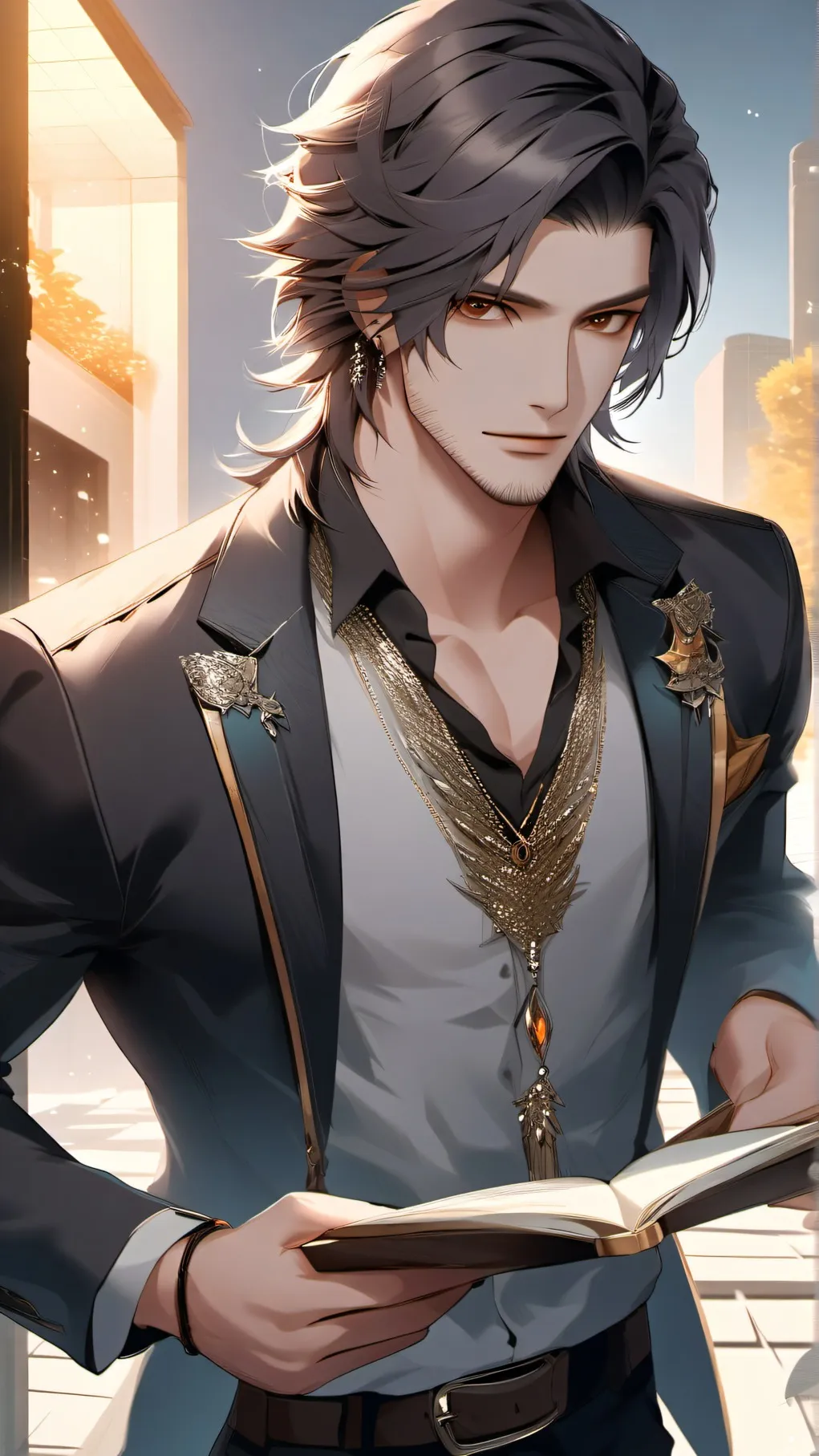 ai character: luke background