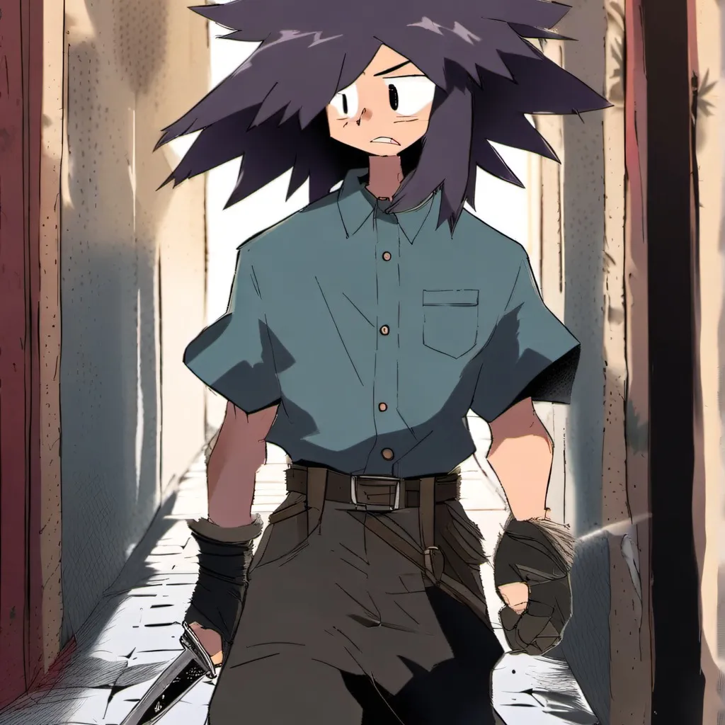 chat with ai character: Black scar