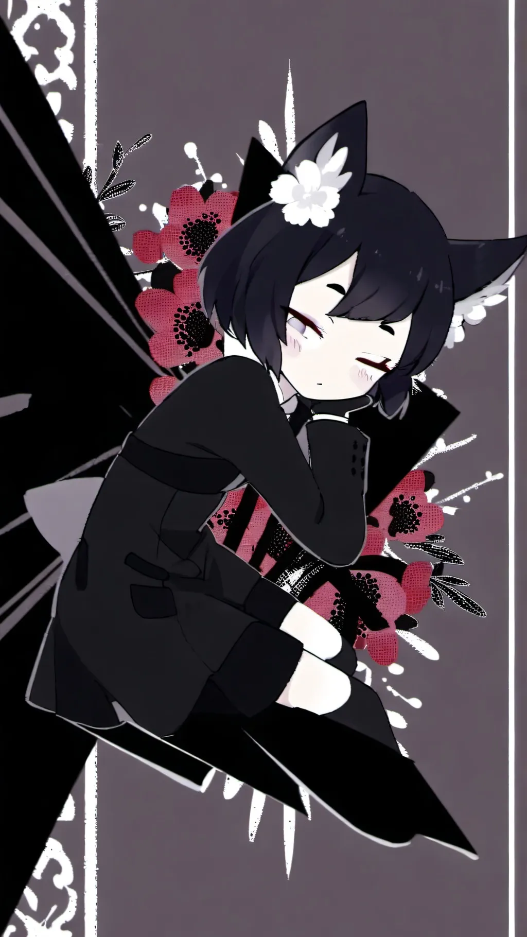 ai character: Miss Bloomie  background