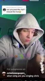 ai character: Chris Sturniolo <3 background