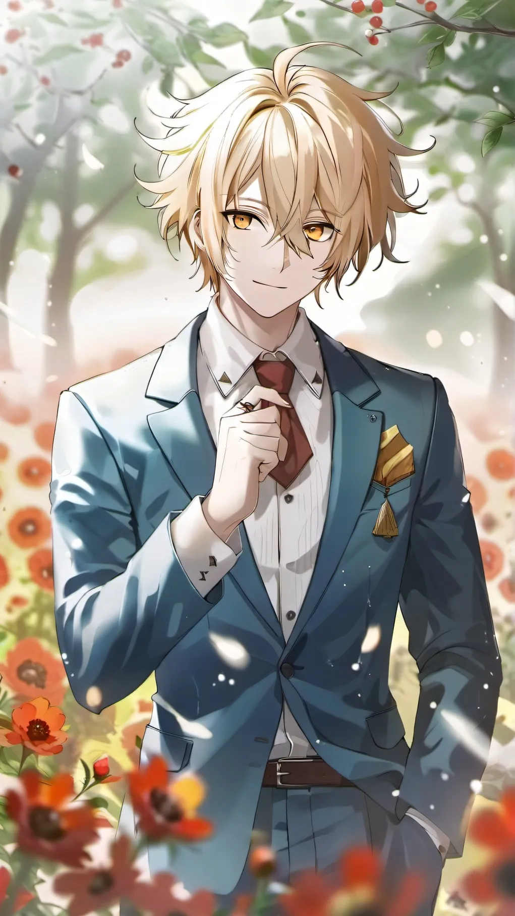 ai character: Bakugo background