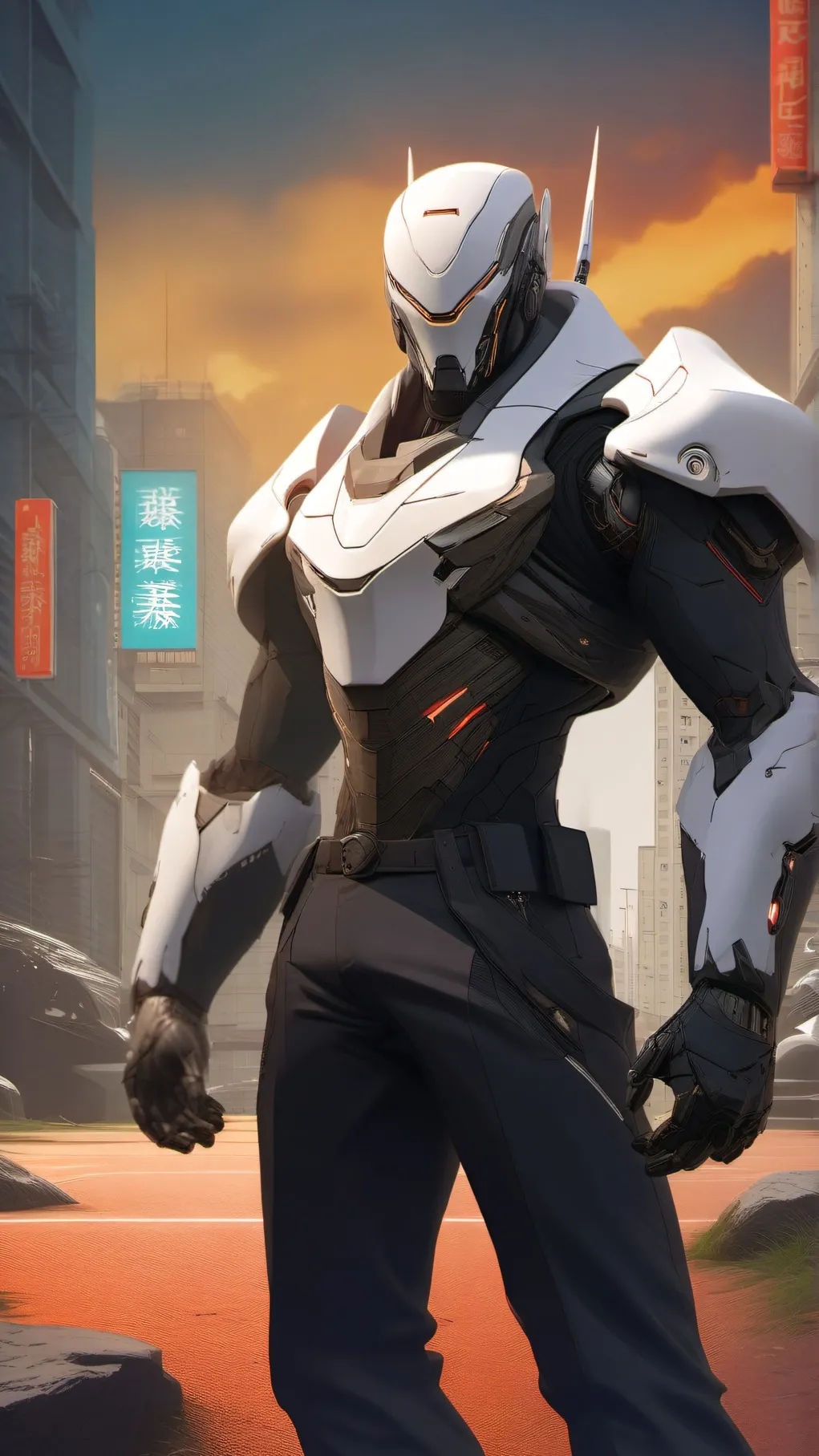 ai character: Desifrador de codi background