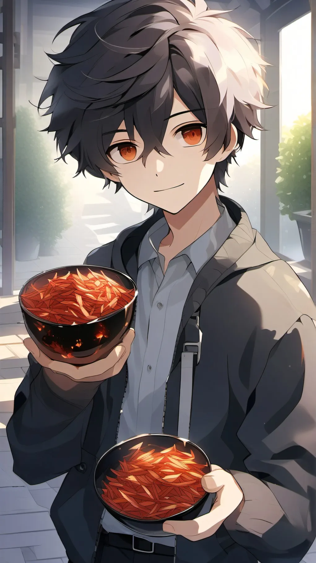 ai character: Zeke background