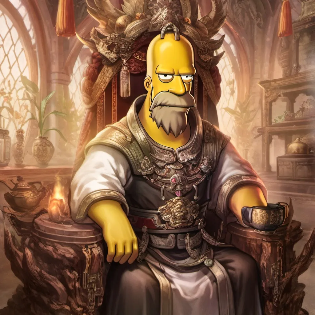 chat with ai character: Homero rey