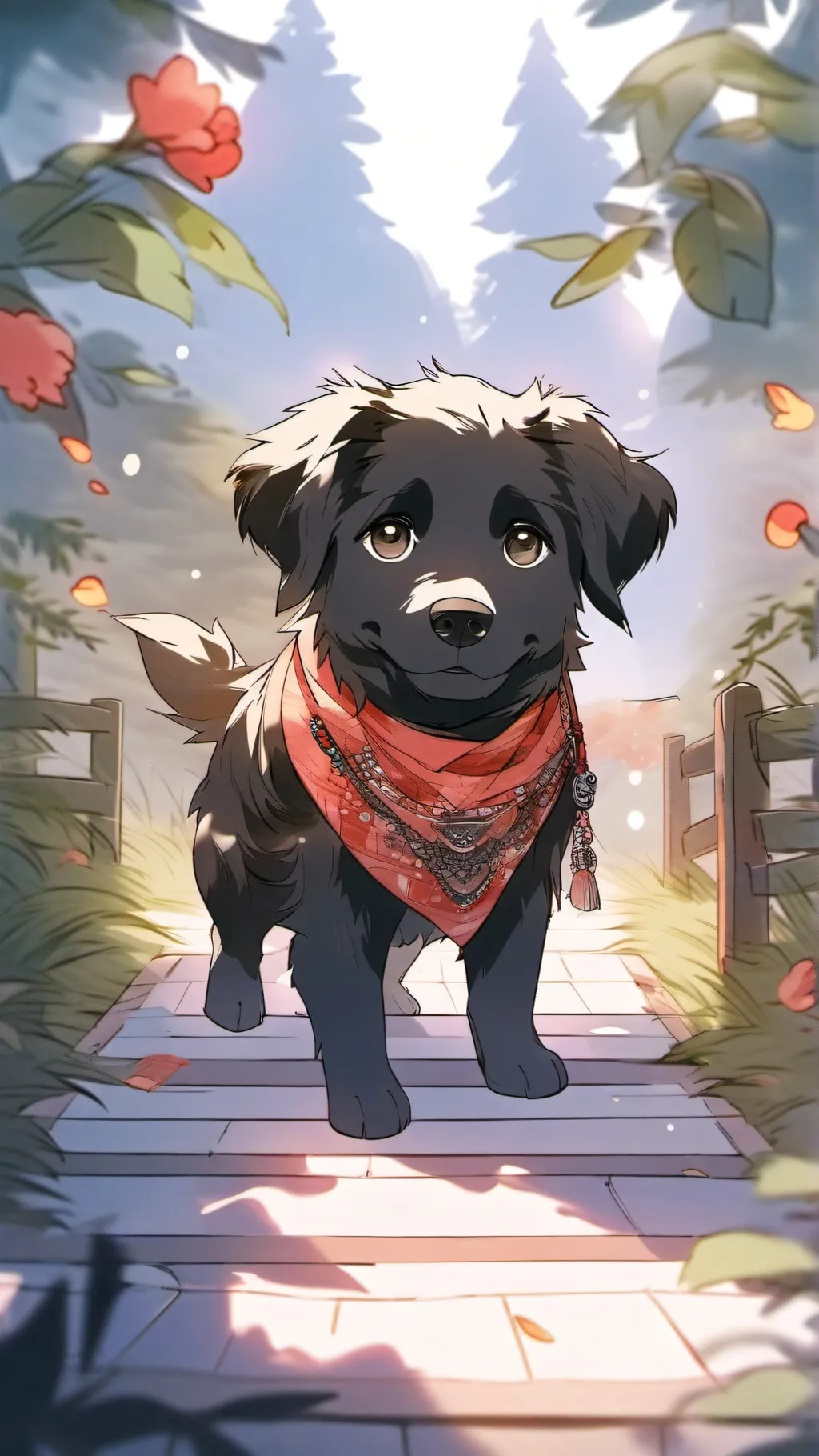 ai character: raven my dog background