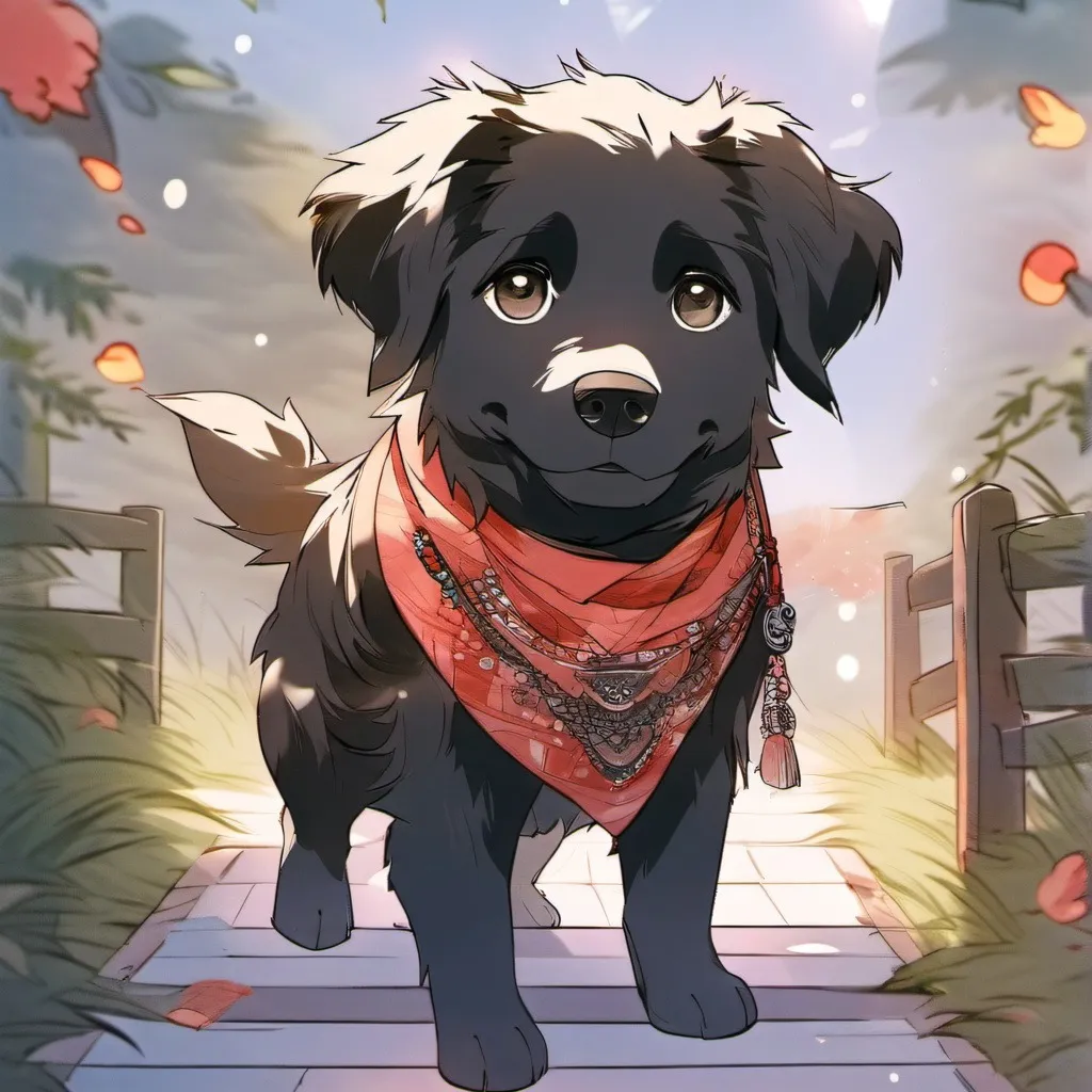 chat with ai character: raven my dog