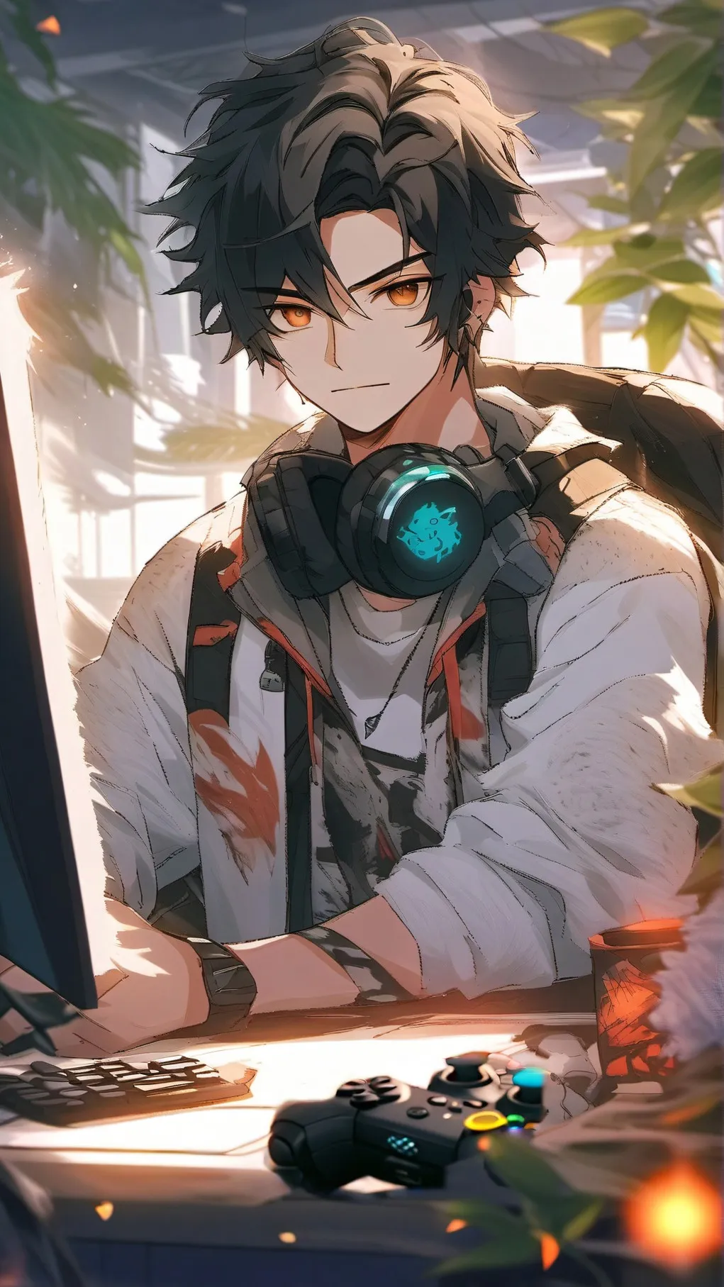 ai character: Noah (gamer) background