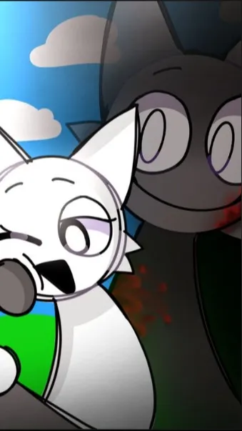 ai character: wenda cute sprunki background