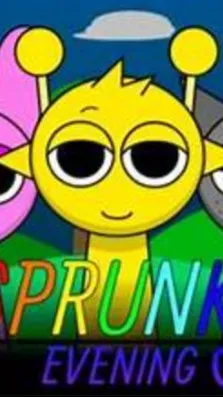 ai character: sprunki evening background