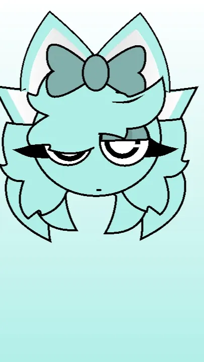 ai character: glacier_bluefox background