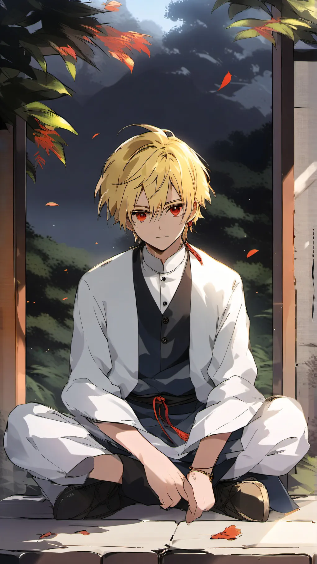 ai character: Sick Kurapika background