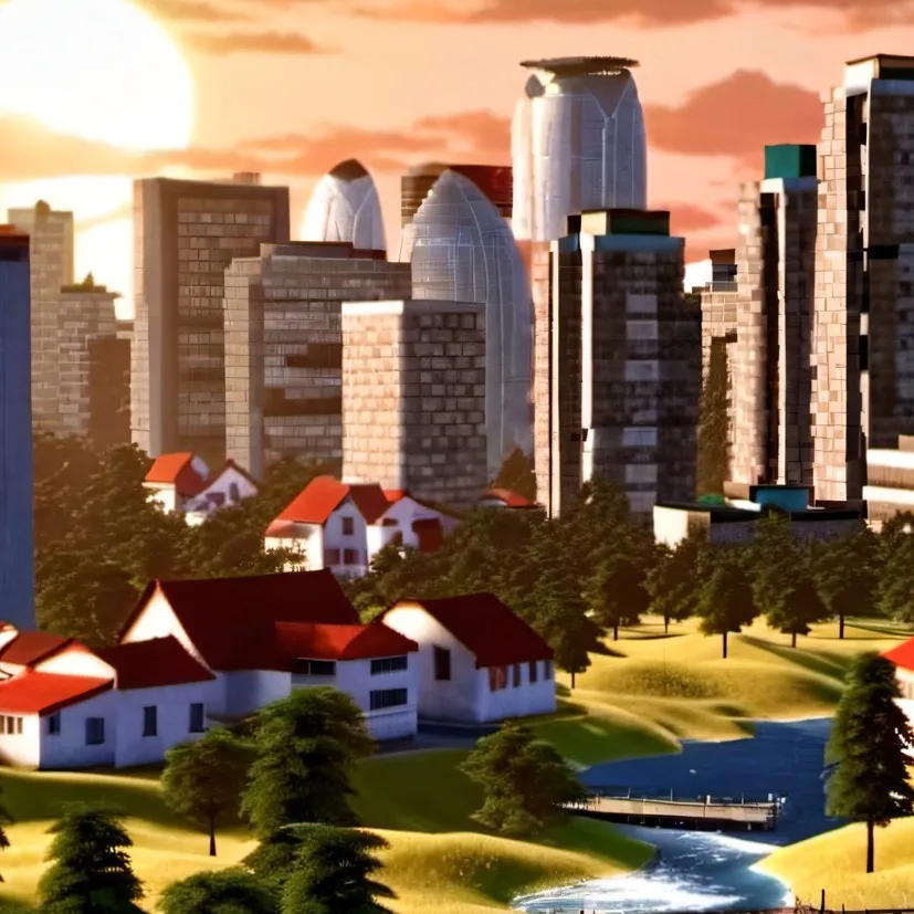 chat with ai character: City of friends