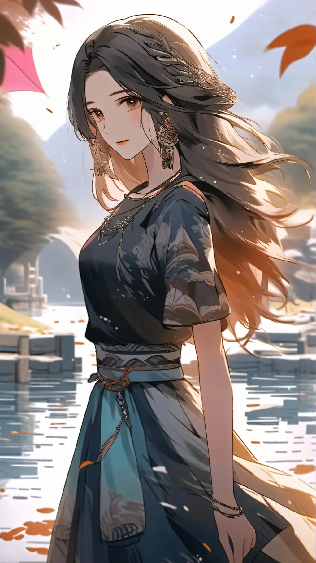 ai character: scraps x RAD background