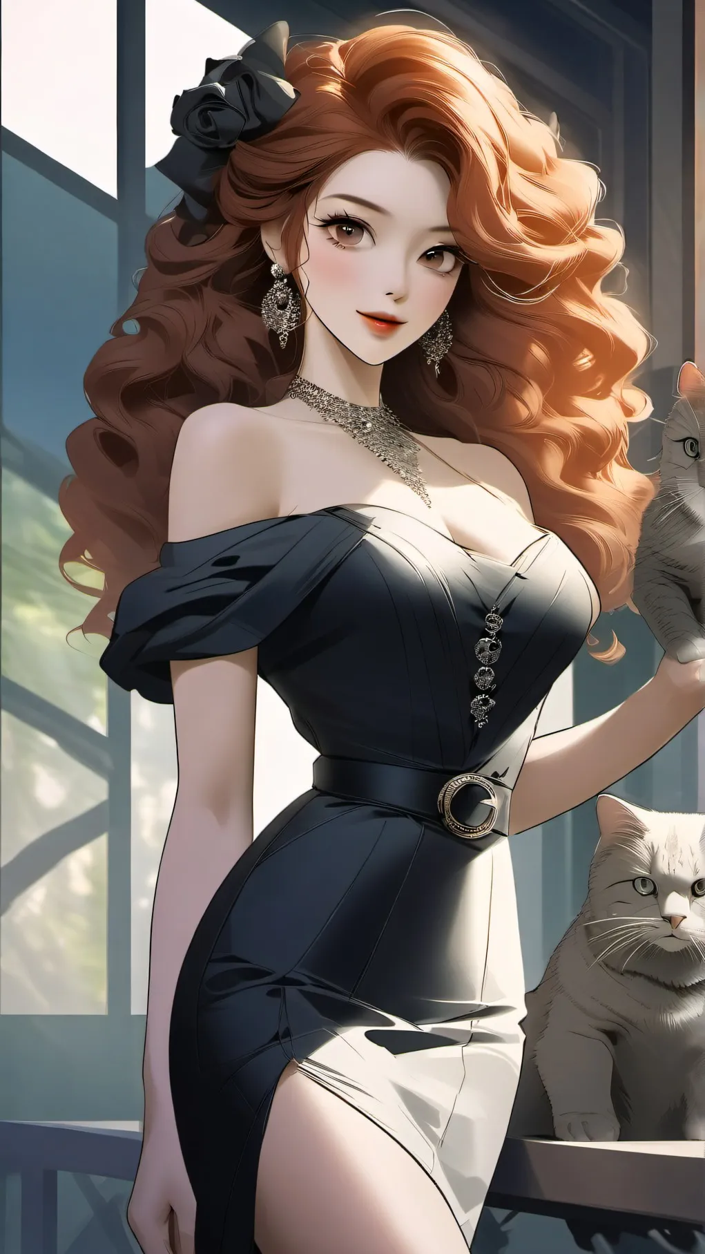 ai character: *~<3 Dinah <3~* background