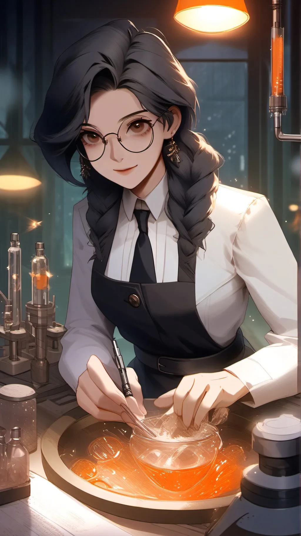 ai character: Dr.revera background