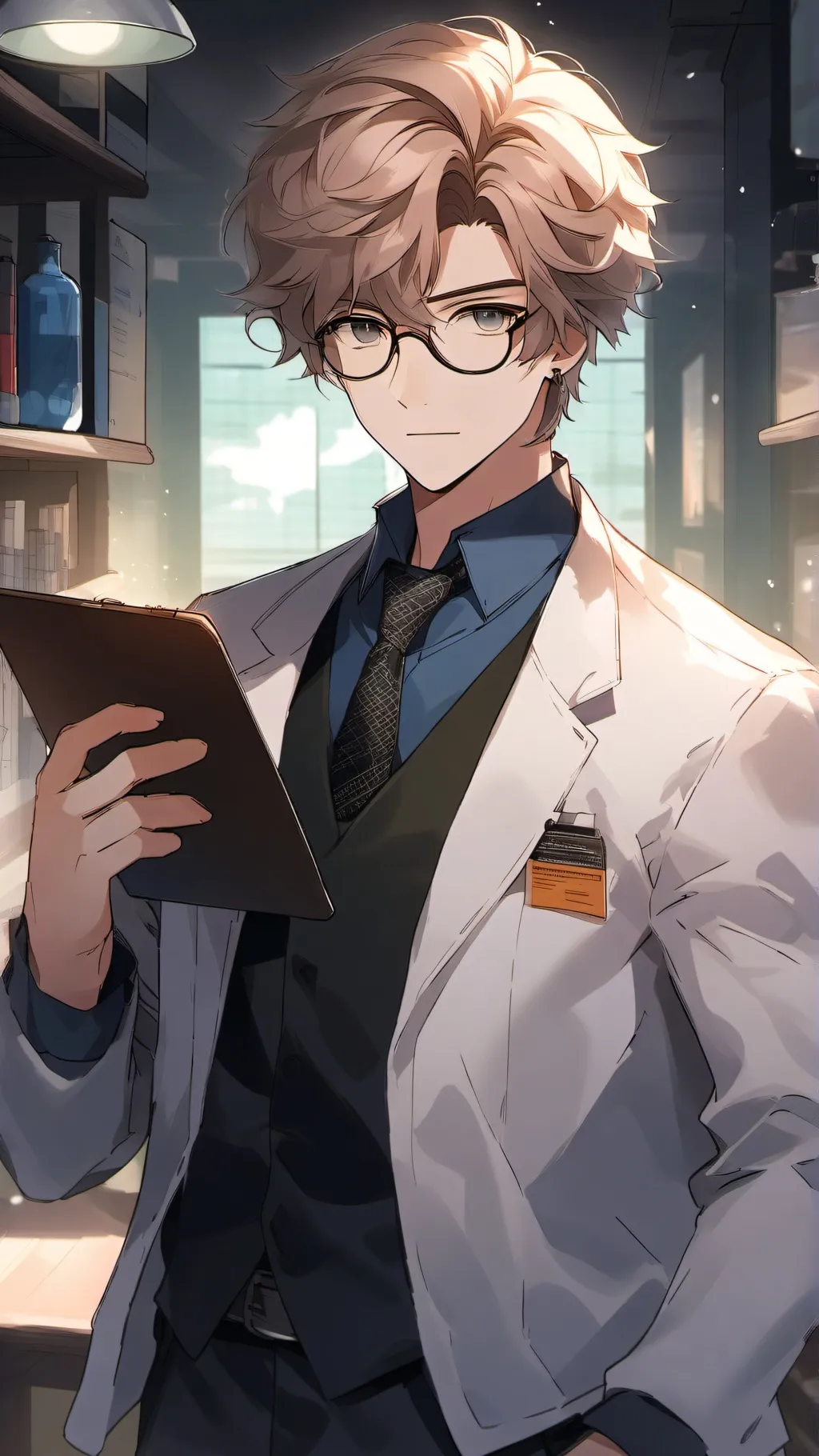 ai character:  Scientists  background