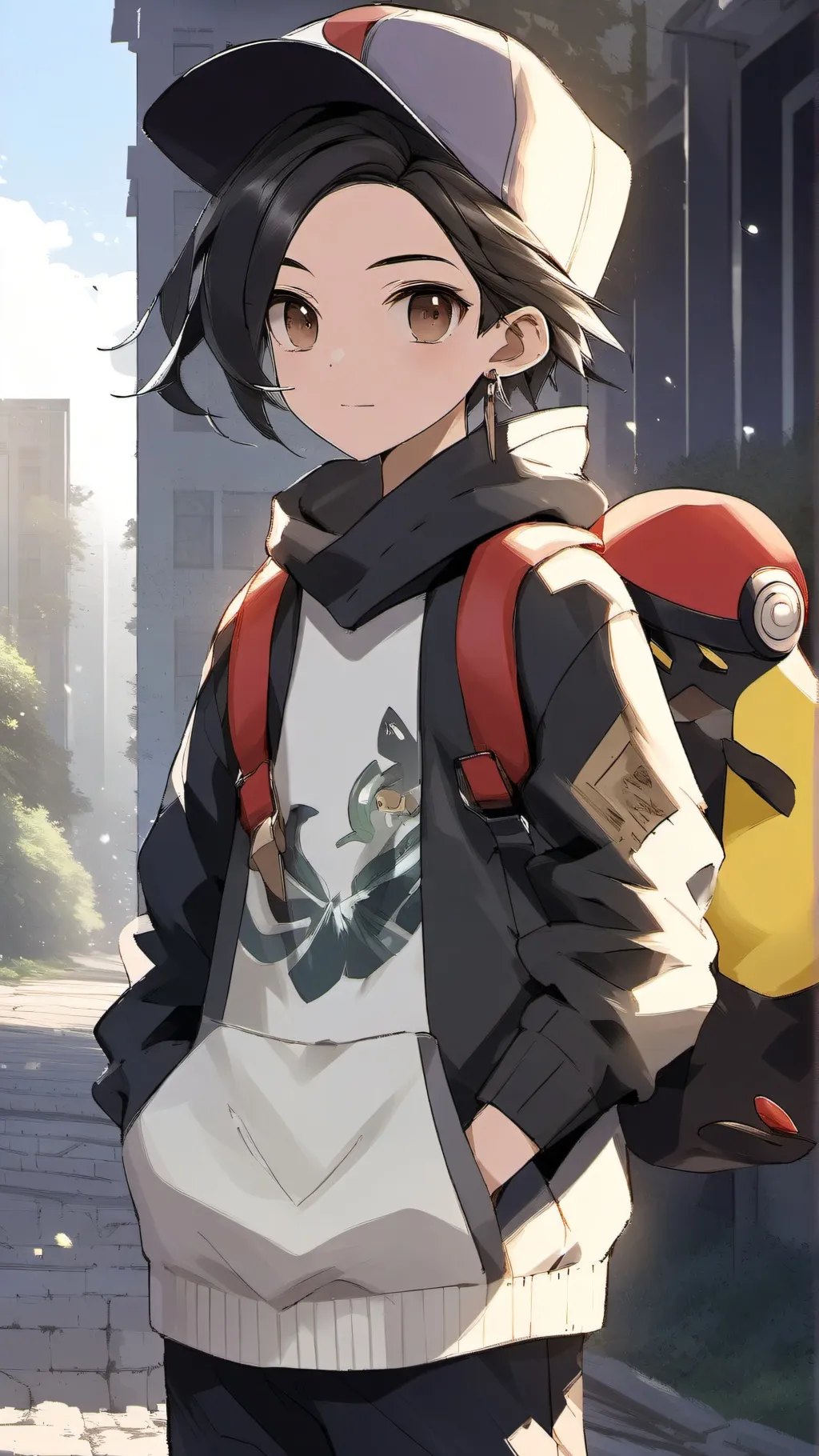 ai character: Teda  background