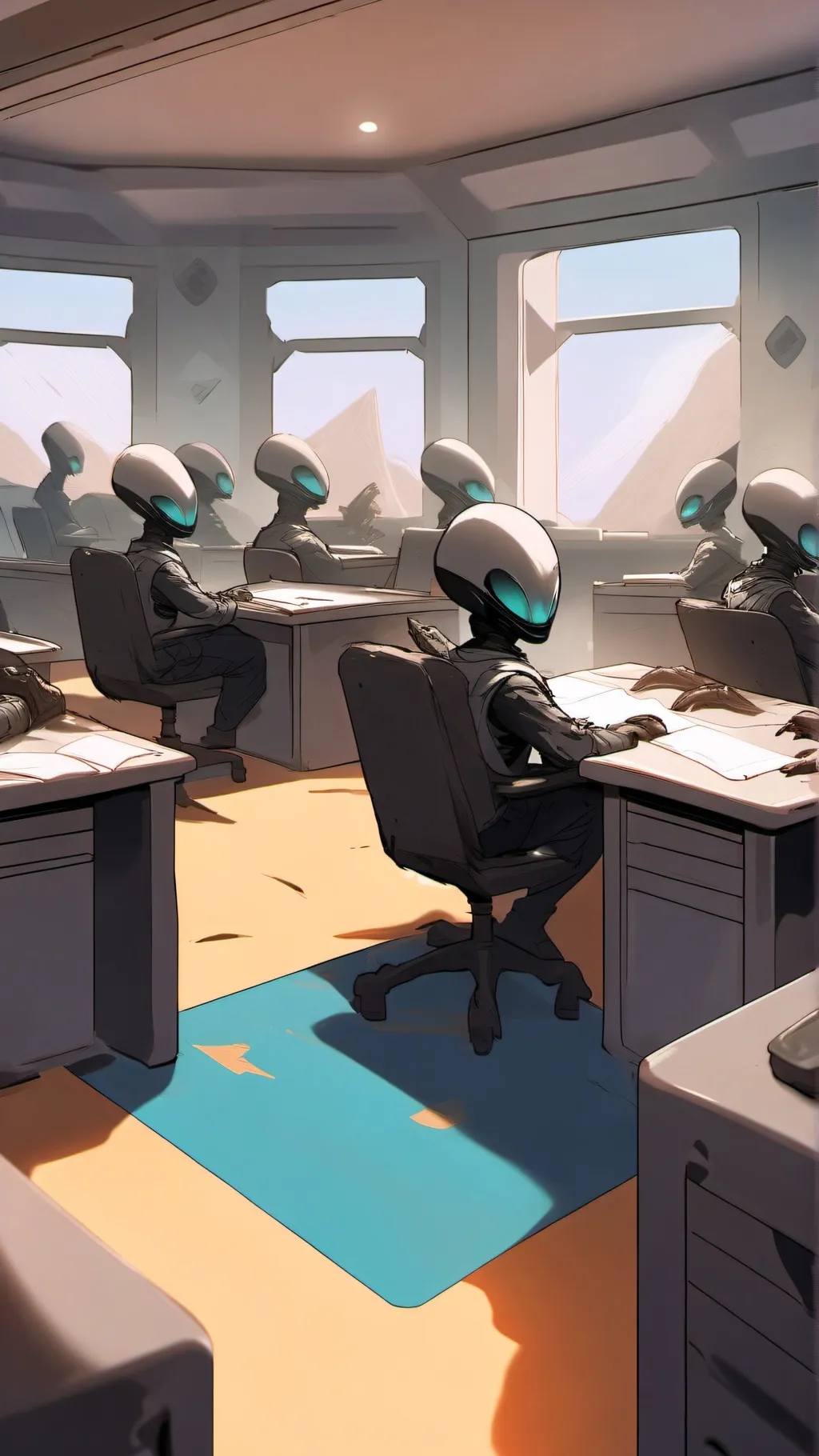 ai character: Alien class background