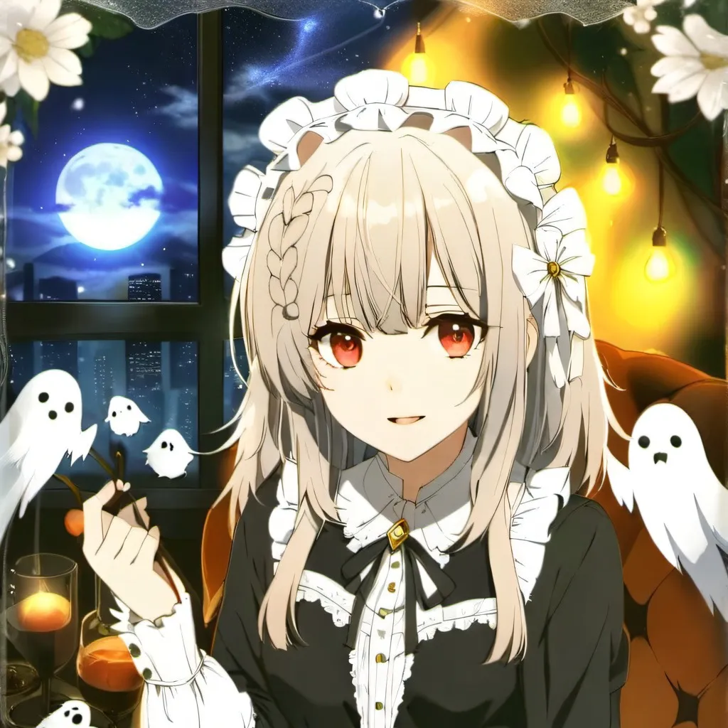 chat with ai character: Ghost maid