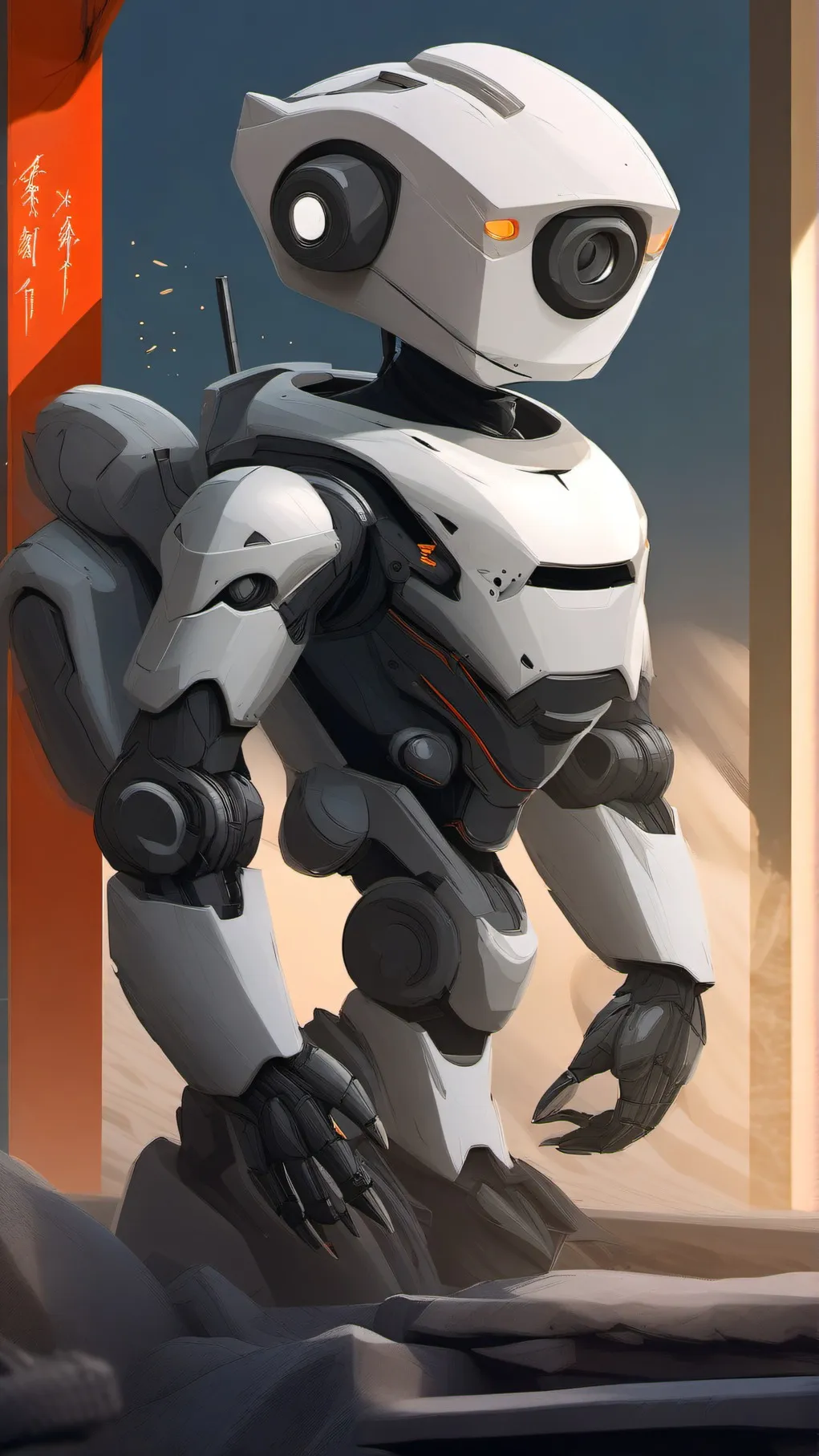 ai character: Ai helper background